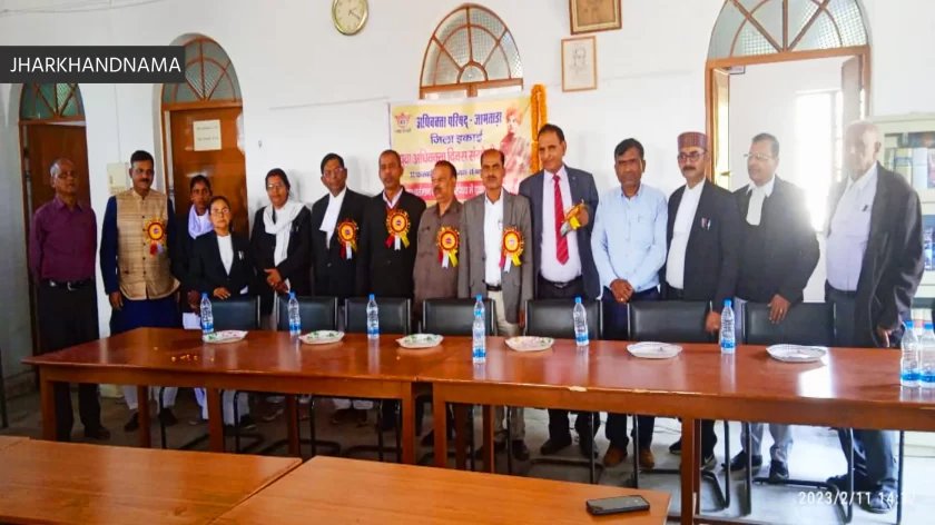 अधिवक्ता परिषद्, झारखण्ड की जामताड़ा जिला इकाई अध्यक्ष बने मोहन लाल बर्मन