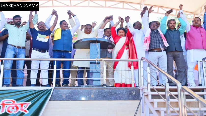 आदिवासी समन्वय समिति की महारैली, हक अधिकार को लेकर आवाज बुलंद की