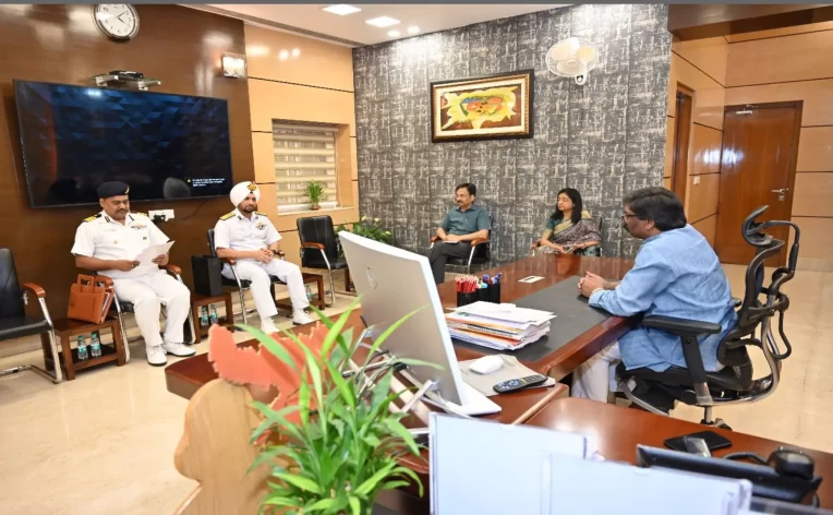 कोस्टगार्ड में झारखंड के लोगों को भी मौका मिले, : मुख्यमंत्री कोस्टगार्ड में झारखंड के लोगों को भी मौका मिले, : मुख्यमंत्री