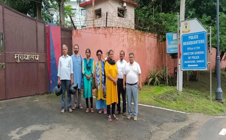 मुख्य सचिव व पुलिस महानिदेशक से मिला जन संगठनों का प्रतिनिधमंडल